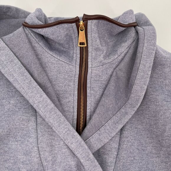 Tuckernuck Powell Anorak Hooded Pullover Size L Quarter Zip Athleisure Top - Picture 8 of 12